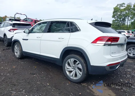 2021 Volkswagen Atlas Cross Sport 3.6L V6 Sel из США, поврежденный, VIN 1V2BE2CA3MC235618